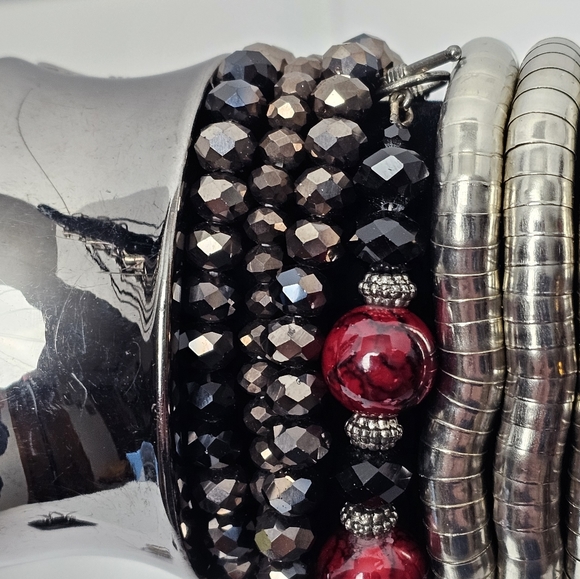 Gothic and Punk Style Jewelry Lot! 🖤 - Picture 8 of 9